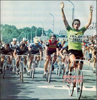 Autre routier-sprinter spécialiste des classiques, il a remporté 15 étapes dans le Tour et le classement par points à trois reprises, en 1976, 1978 et 1981 : c'est ...