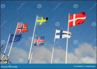 Comment appelle-t-on la croix que l'on peut apercevoir dans les pays nordiques ?