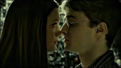 (Dans le film) Où Ginny et Harry se sont-ils embrassés pour la première fois ?