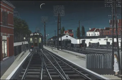 Qui a peint Train du soir ?