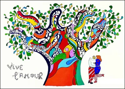 Qui a peint Vive l'amour ?