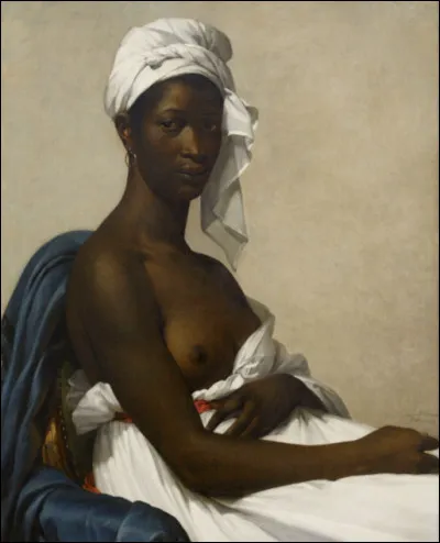 Qui a peint Portrait de Madeleine, autrefois appelé Portrait d'une femme noire, et pire encore avant Portrait d'une négresse ?
Il a été rebaptisé, fort heureusement, du prénom de son modèle.
Les temps changent. Je ne cesse de vous le répéter.