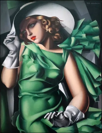 Qui a peint Jeune fille en vert ?