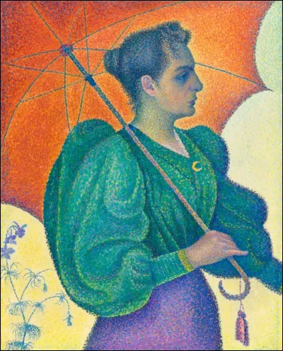 Qui a peint La Femme à l'ombrelle ?