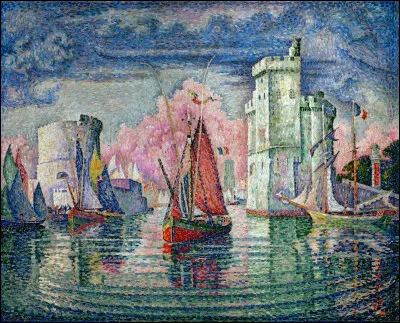 Qui a peint Entrée du port de La Rochelle ?