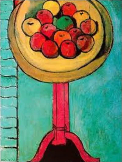 À quel fauviste doit-on ce tableau intittulé ''Les Pommes sur la table et fond vert'', en 1916 ?
