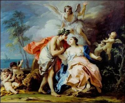 Quel peintre de l'école vénitienne est lauteur de ce tableau intitulé ''Bacchus et Ariane'' ?