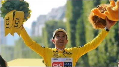 Il a été vainqueur du Tour de France en 2008 ainsi que du grand prix de la montagne la même année : c'est ...