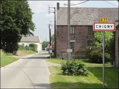 Je vous attends à l'entrée de Chigny. Village de l'arrondissement de Vervins, il se situe dans l'ex région ...