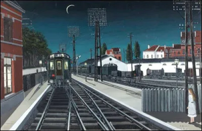 Qui a peint Train du soir ?