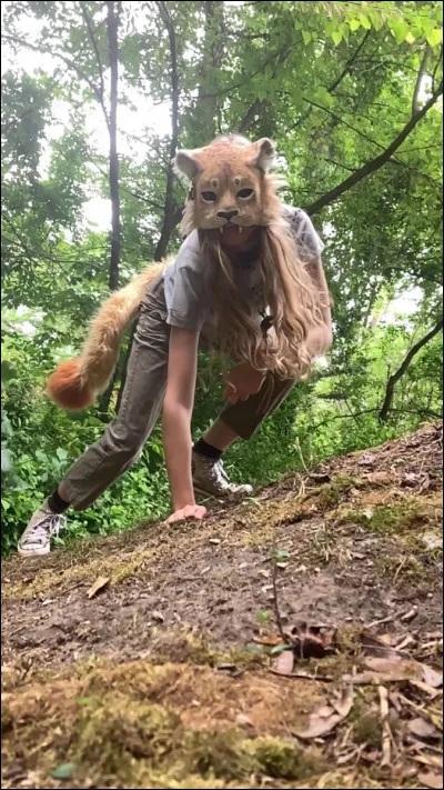 As-tu des reflexes d'animaux (exemples : marcher à quatre pattes, grogner, mordre) ?