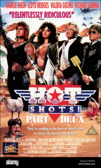 "Hot Shots 2" est un long-métrage joué par Martin Sheen.