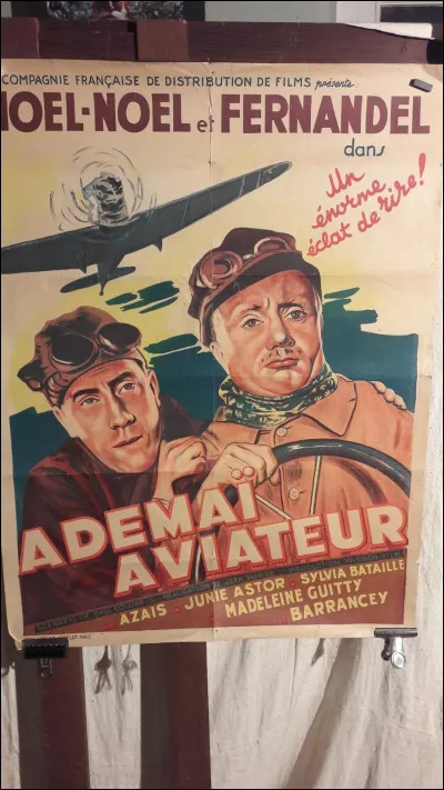 "Adémaï Aviateur" est joué par Jean Gabin.