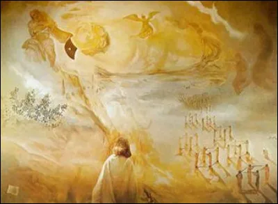 Quel peintre surr&eacute;aliste est l'auteur de ce tableau intitul&eacute; ''Galacidalacidesoxyribonucleicacid'' ?