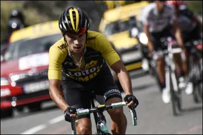 Primoz Roglič a été le premier cycliste slovène à remporter une étape du Tour de France en ...
