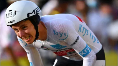 Il a été, en 2020, le premier Slovène à gagner le Tour de France :