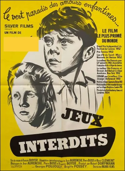Qui a réalisé Jeux interdits ?