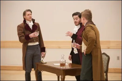 Monte-Cristo met à profit les bonnes relations entre Danglars et Andrea Cavalcanti pour faire miroiter l'idée...