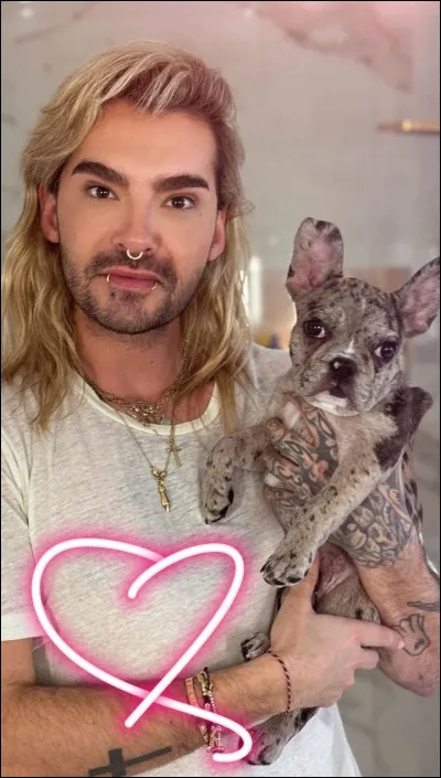 Bill Kaulitz a une chienne, mais comment s'appelle-t-elle ?