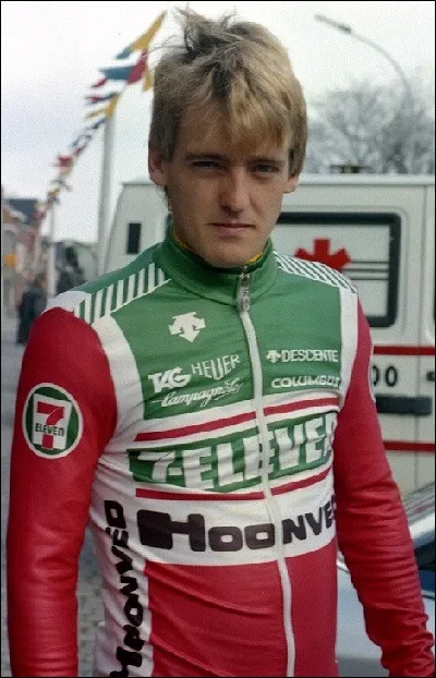 Deux ans plus tôt, en 1986, ce Canadien a été le premier nord-américain à porter le maillot jaune sur le Tour :