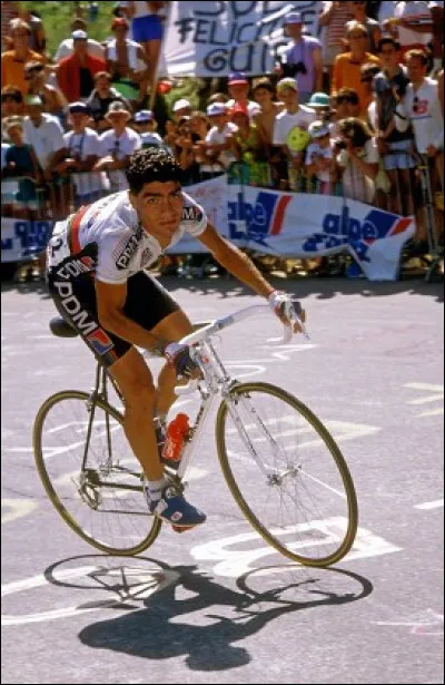Il a été le premier Mexicain à s'illustrer dans le Tour, remportant deux étapes et en se classant 8e, en 1989 puis en 1990 :
