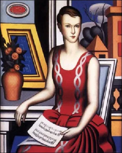 À qui doit-on ce tableau représentant une "Jeune Fille à la partition" ?