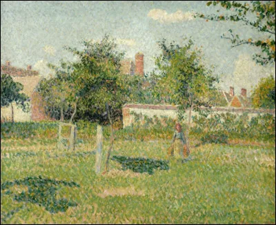 Qui a peint Femme dans un clos à Éragny ?