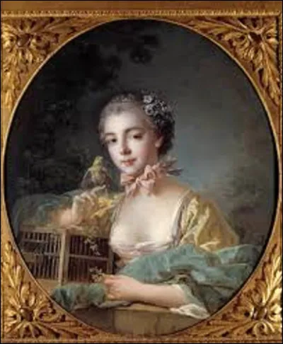 Lequel de ces trois rococos a réalisé cette toile, entre 1755 et 1760, nommée ''Portrait de Madame Baudoin, fille de l'artiste'' ?