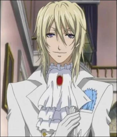 Ici nous reconnaissons le vicomte qui adore Ciel tantôt, tantôt pas ; il s'agit de...