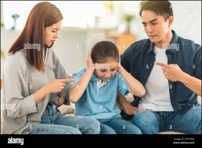 On va dire que tu as dis oui.
Tes parents l'apprennent et ils te disputent.
Qu'est-ce que tu fais ?