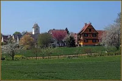 Ancienne commune Bas-Rhinoise, dans le Kochersberg, Pfettisheim se situe en région ...