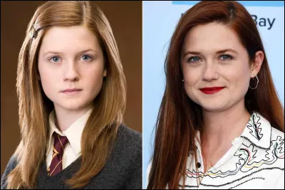 Qui est l'actrice qui joue le rôle de Ginny Weasley ?