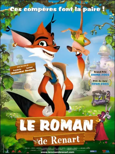 Quel est le nom du loup régulièrement dupé par le renard dans "Le Roman de Renart" ?