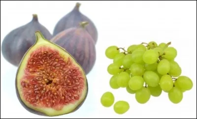 Coupe la figue et le raisin en deux !