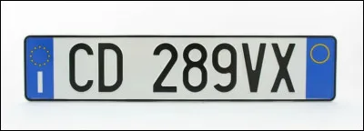 À quel pays correspond cette plaque ?