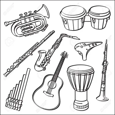 Dans ce quatuor, quel instrument de musique n'est pas à cordes ?