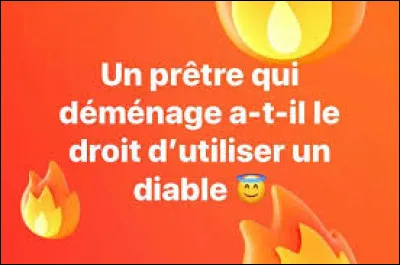 La réponse est diabolique !