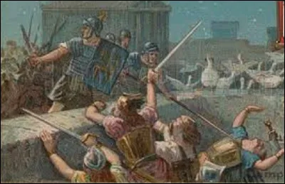 Quelle ville ''Les Oies du Capitole'' ont-elles sauvée ?