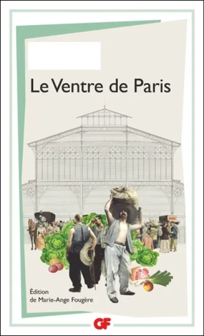 Pour terminer, lequel a écrit Le Ventre de Paris ?