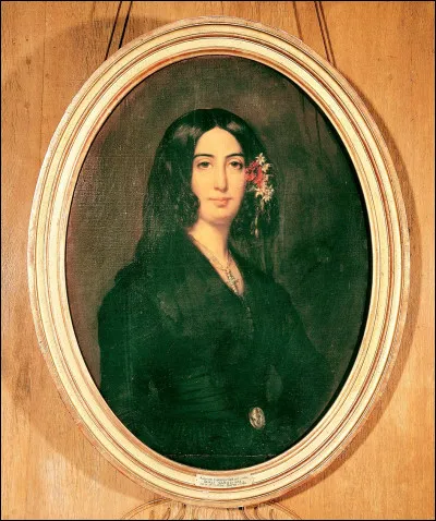 Elle s'appelait Amandine Aurore Lucile Dupin de Francueil à l'état civil. 
Mais elle avait pris pour nom de plume ...... Sand.