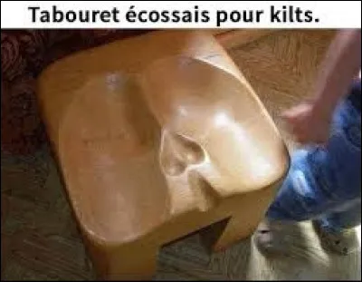 Quel est le nom de la petite sacoche port&eacute;e &agrave; la ceinture qui suppl&eacute;e l'absence de poches dans le kilt ?