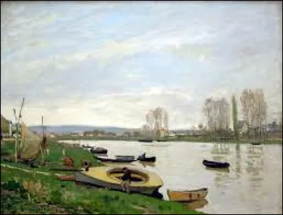 Lequel de ces trois peintres impressionnistes a r&eacute;alis&eacute; cette toile intitul&eacute;e ''La Seine &agrave; Argenteuil'', en 1872 ?