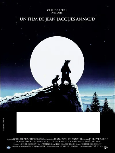 Un animal est le héros de ce film, où l'on retrouve Tchéky Karyo.
Saurez-vous trouver le titre de ce film ?