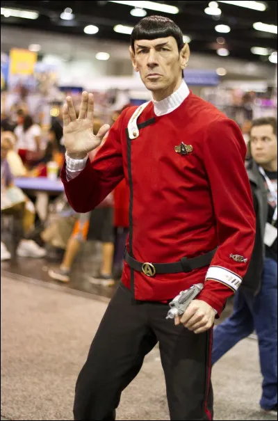 Observez attentivement l'image de cosplay présentée.
Choisissez parmi les 4 propositions de sagas geeks celle qui correspond au personnage représenté.