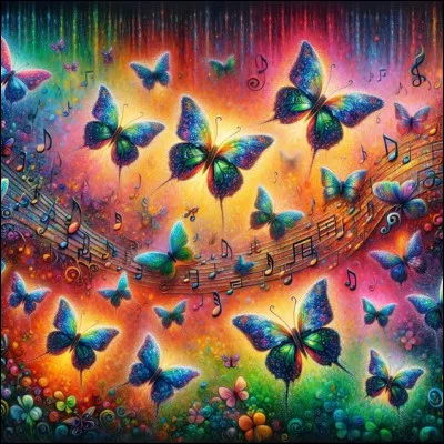 À quel poète doit-on les paroles "Je t'envoie comme un papillon à une étoile quelques mots d'amour" ?