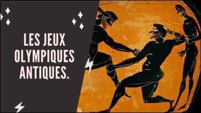 Qui a créé les JO antiques ?