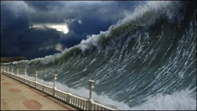 Quel phénomène sous-marin peut déclencher des tsunamis ?