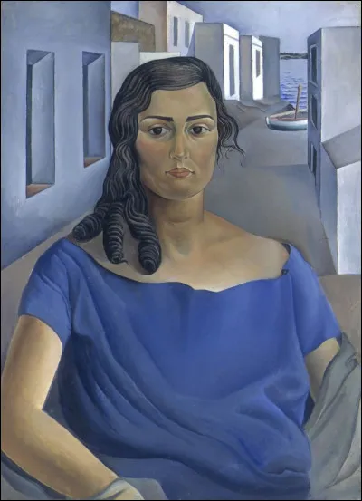 Cette femme en robe bleue, c'est :