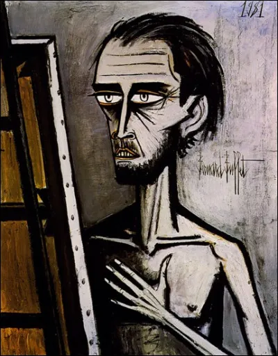 Qui a peint son autoportrait devant la toile ?