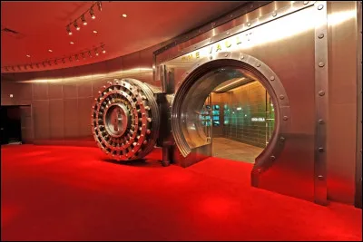 Dans ce coffre est gardée la recette secrète d'une marque très connue. Personne n'a le droit d'y entrer. Quelle est cette marque ?